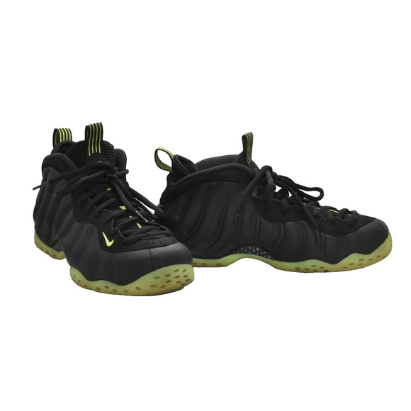 B5 Auth NIKE AIR Foamposite One Black/Volt Shoes HF2902-001 Size 8.5 - Picture 1 of 6